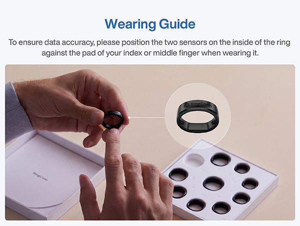 RingConn Gen 3 Sizing Kit - Size First Before You Buy - Choose from 10 Sizes - Sizes 6 to 15 - Find The Perfect Ring Size Smart Ring Size - Only Compatible Smart Ring,back to school,back to school haul