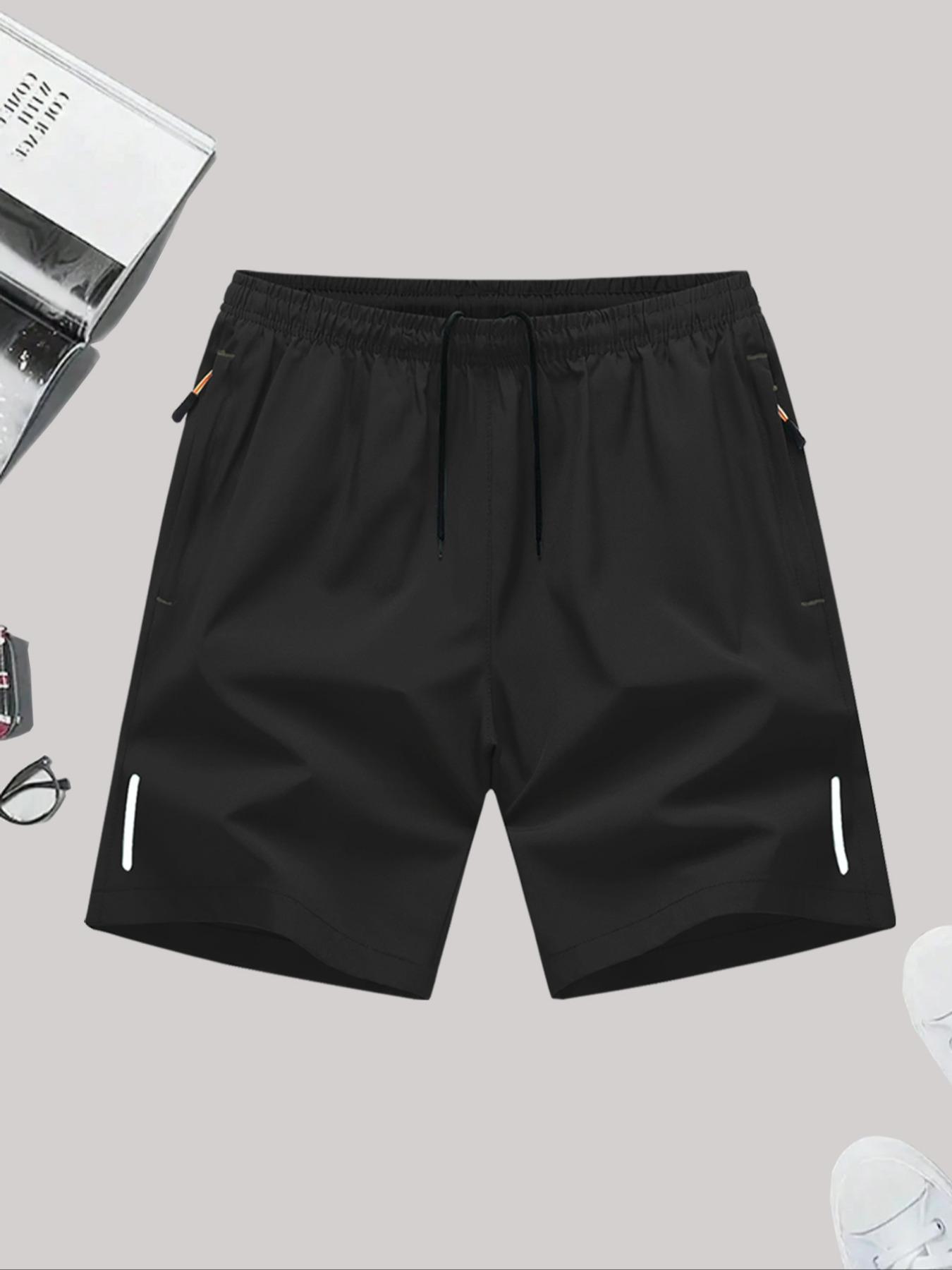 Men's Casual Sports Shorts, Quick-Drying Running Fitness Training Breathable Fashion Printed Knee Length Pants