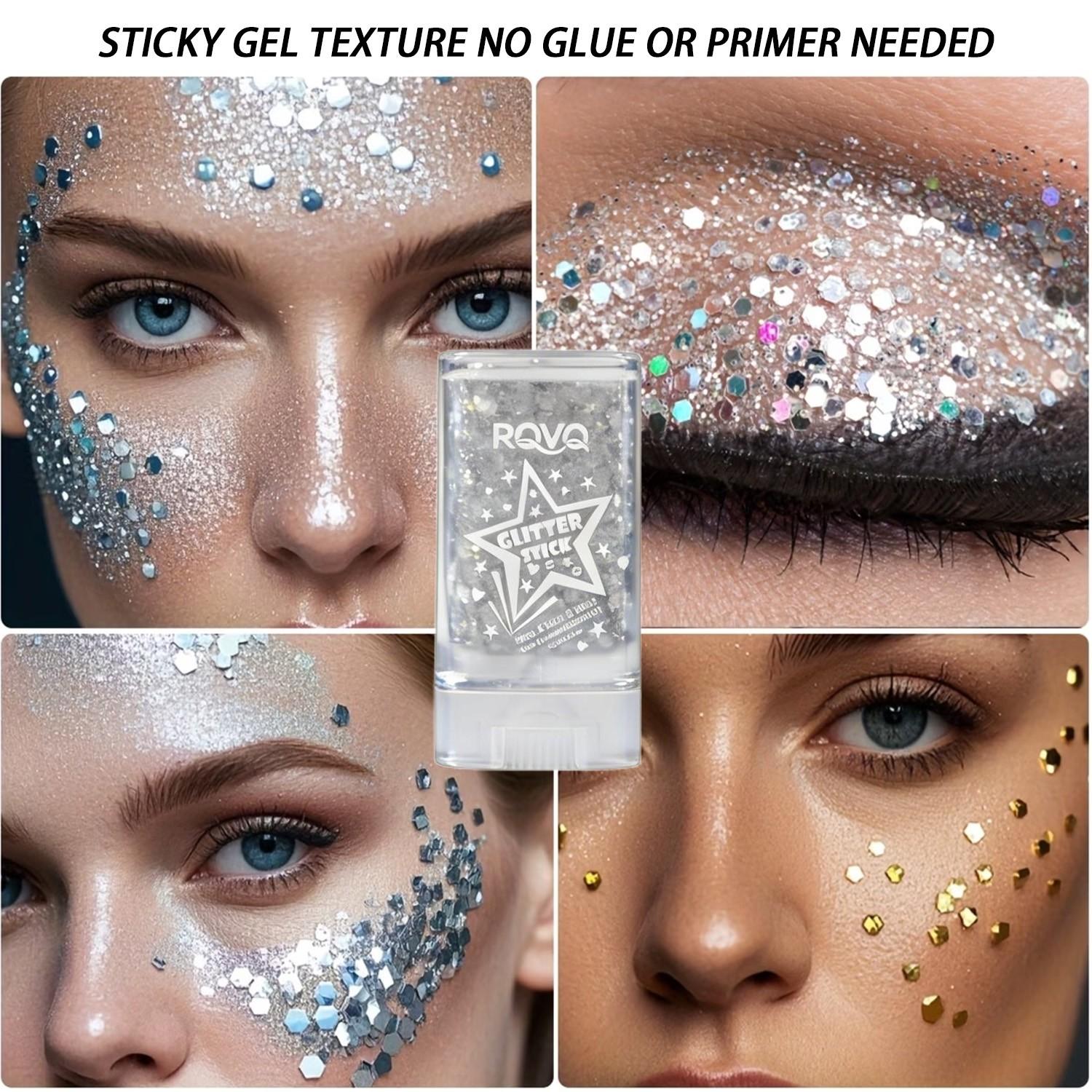 Shimmer Stick 6 Colors, Waterproof Sweatproof, Natural Highlighter, Multifunctional Makeup, Fine Texture, All Skin Types, Party Essential