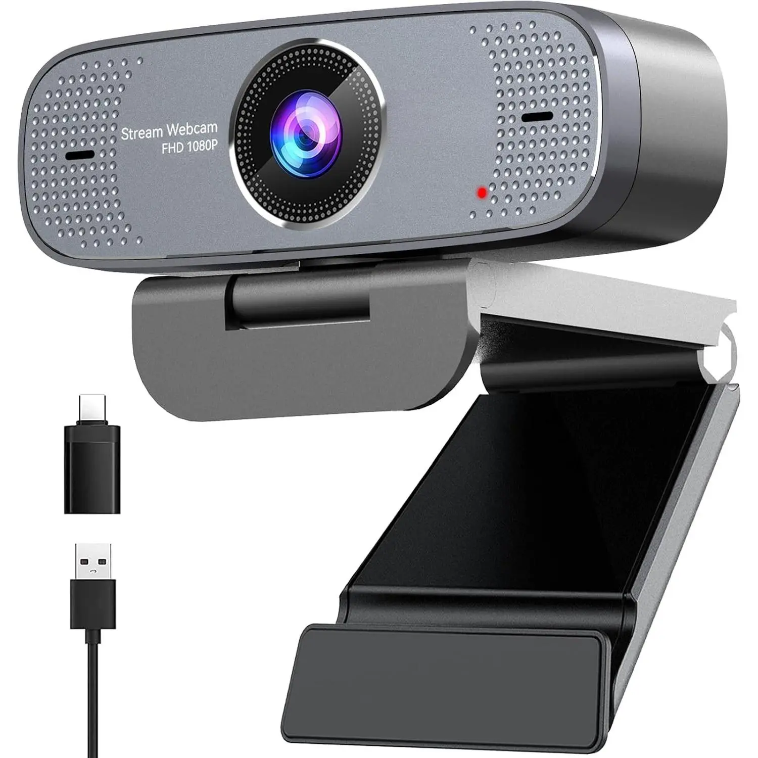 1080P (1920x1080) Autofocus Webcam with Microphone, Wired Gaming Console Cameras & Webcams for PC/Laptop, Gaming Accessories