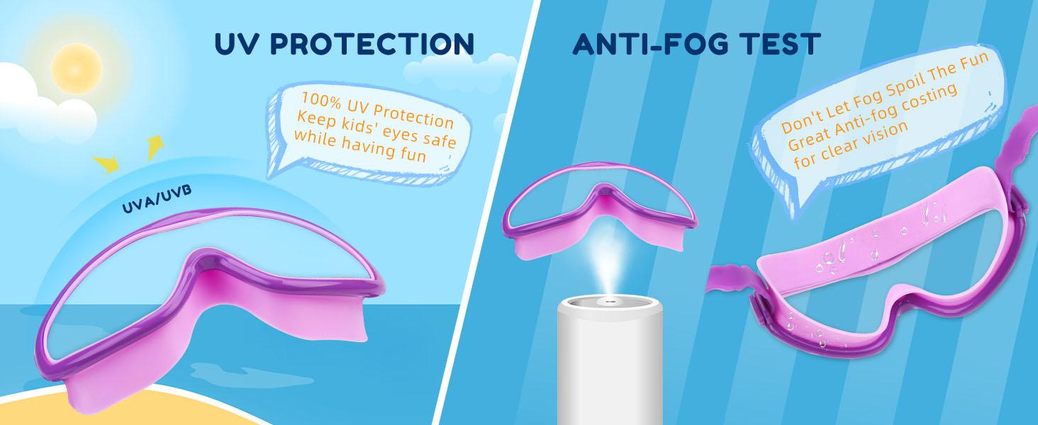 Sharkite 1 Pack Children's Swimming Goggles 4-15 Years Anti-fog UV Wide Field of View Waterproof Leak Proof Boys and Girls Swimming Goggles Sharkite 1 Pack Children's Swimming Goggles 4-15 Years Anti-fog UV Wide Field of View Waterproof Leak Proof Boys and Girls Swimming Goggles