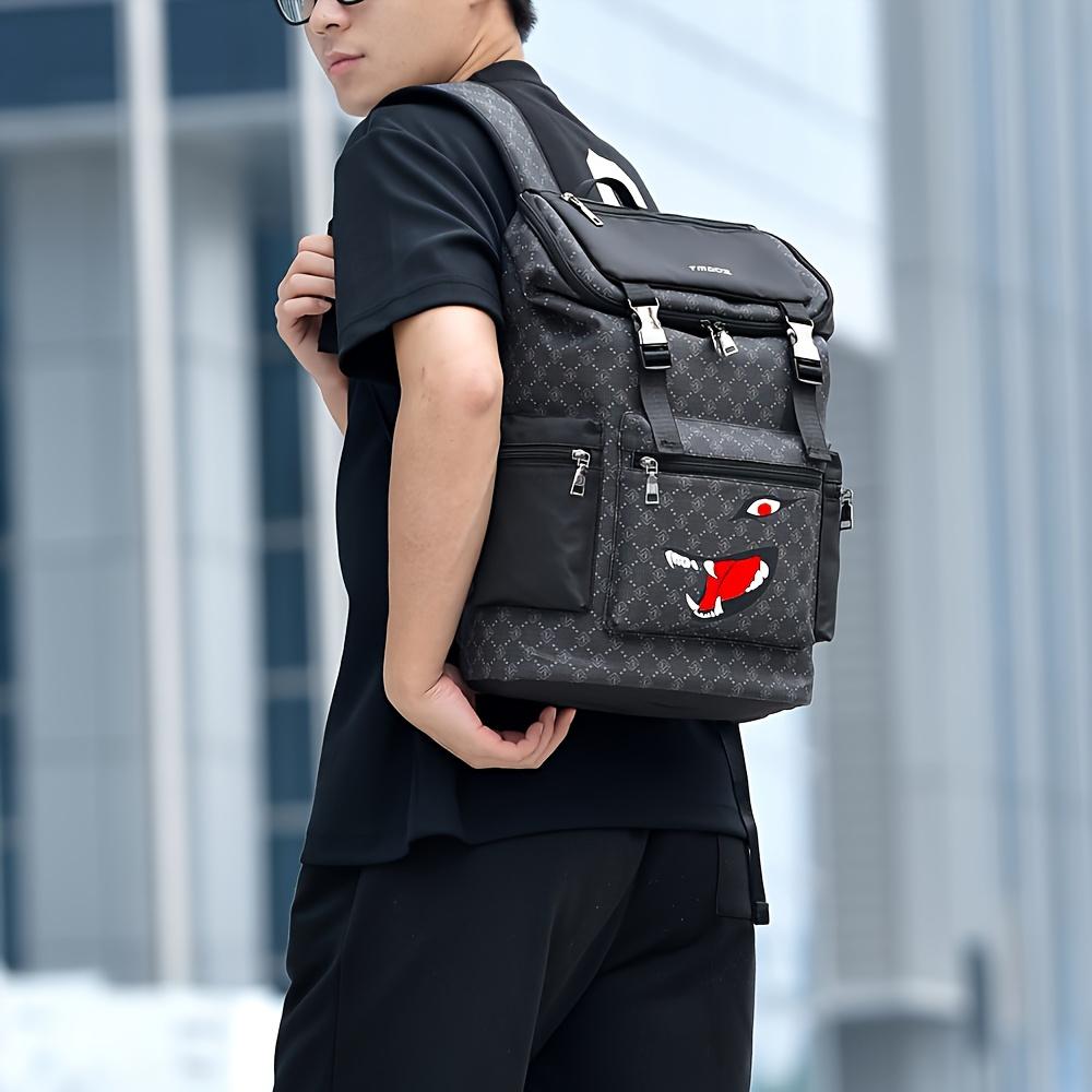 Classic Unisex Waterproof Backpack, Laptop Backpacks, Large Capacity Travel Bag, Comfortable Handbag with Handle, Fits 17.3 Inch Laptop, Ideal for Outdoor Adventures