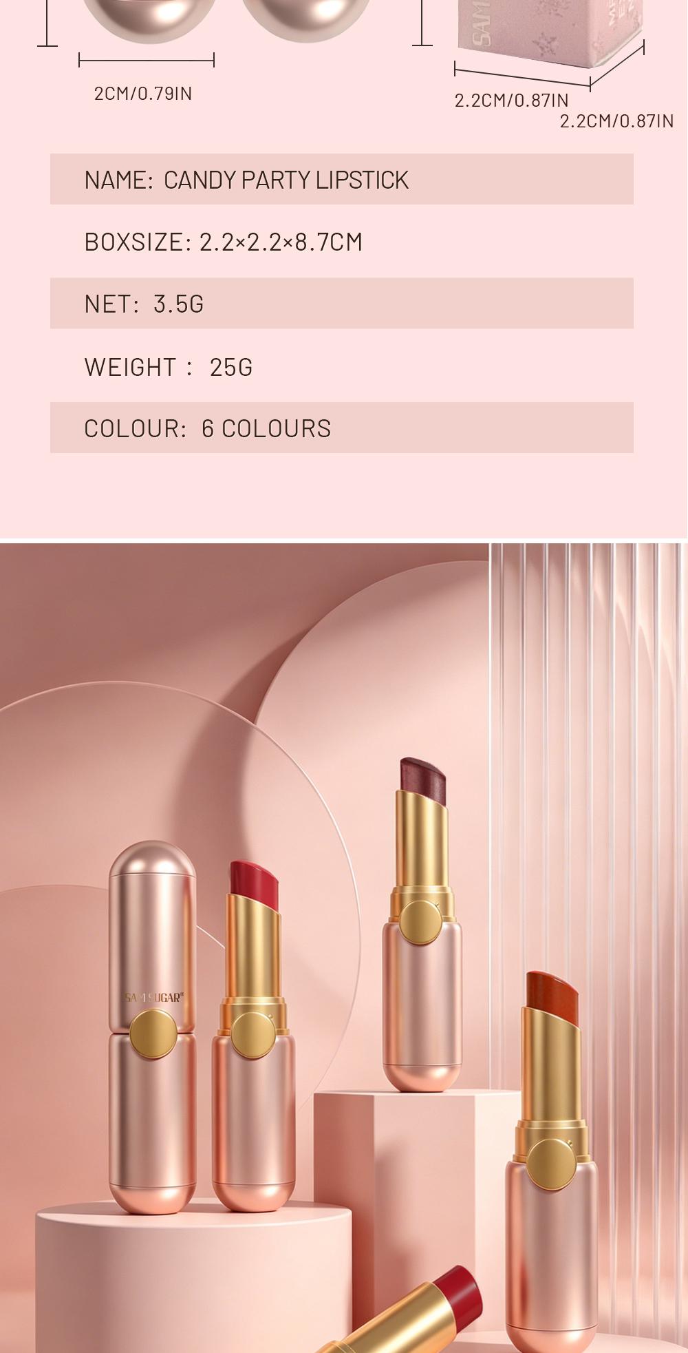 Durable matte lip gloss, waterproof and easy to apply velvet longlasting matte lip gloss, Long Lasting Lipstick