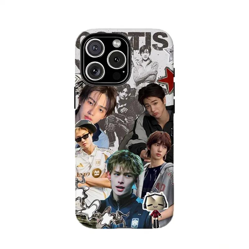 K-pop Idol Collage Phone Case | Grayscale Y2K Aesthetic,Compatible for iPhone 16 15 14 13 12 11 17Pro Max,for Samsung S25 S24 S23 S22 Ultra,Durable Dual-Layer design phone cover,Perfect Gift for Her K-pop Idol Collage Phone Case | Grayscale Y2K Aesthetic,Compatible for iPhone 16 15 14 13 12 11 17Pro Max,for Samsung S25 S24 S23 S22 Ultra,Durable Dual-Layer design phone cover,Perfect Gift for Her