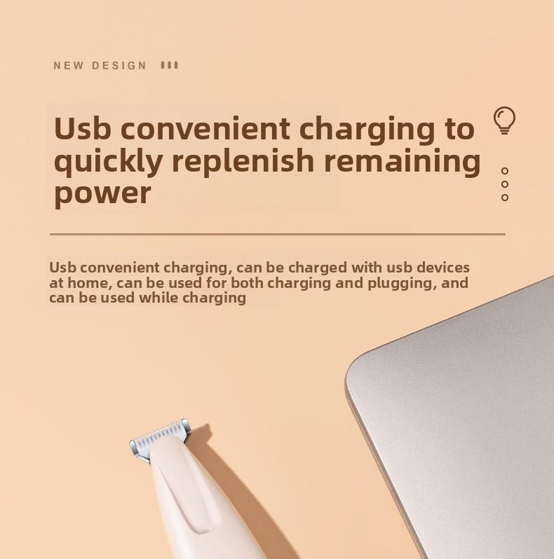 Rechargeable Pet Hair Trimmer Kit, Pet Paw Trimmer, Cordless Quiet Dog Trimmer for Grooming with LED Light, Small Dog Grooming Clippers for Dogs & Cats, Pet Grooming Tool,Waterproof, low noise pet shaver