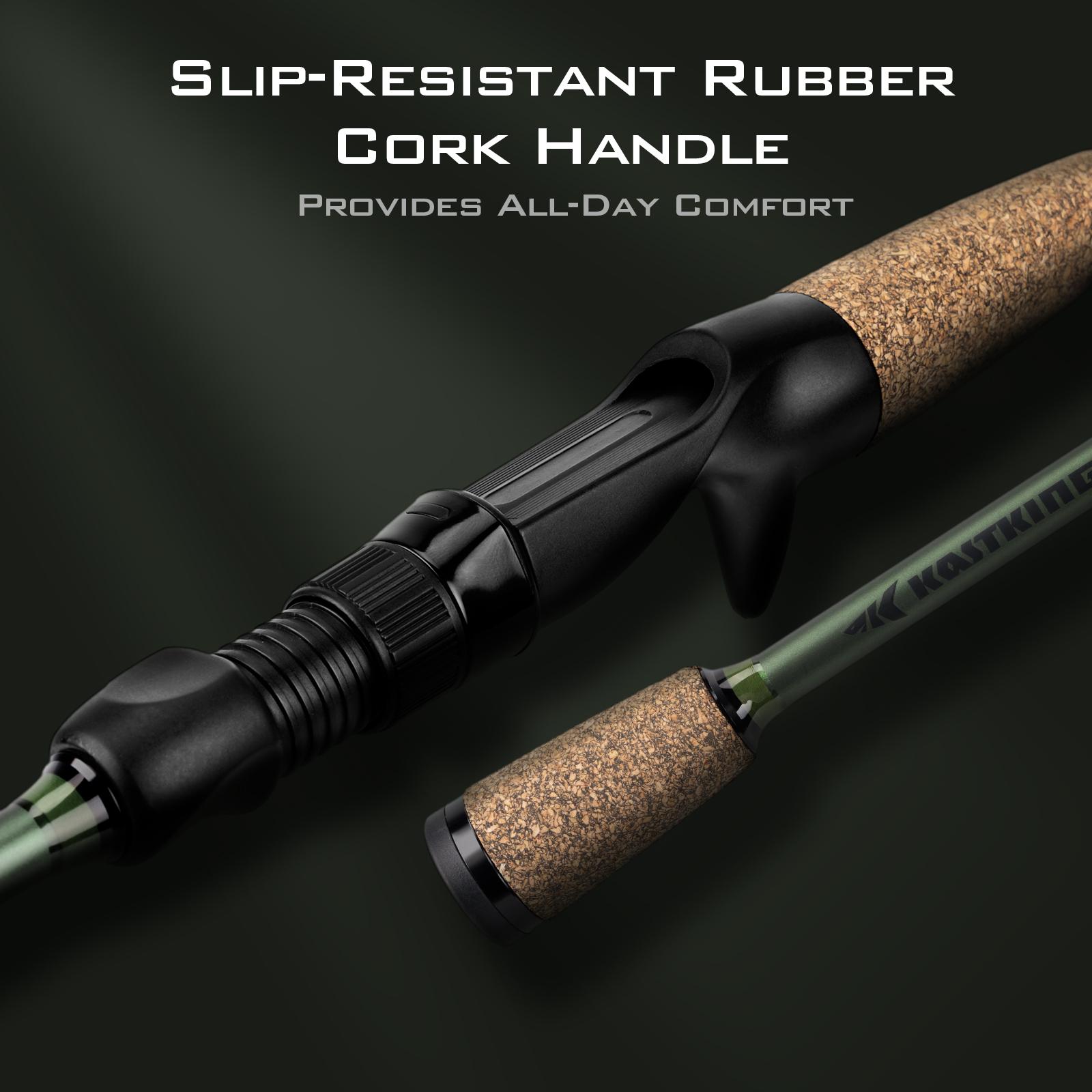 KastKing Spartacus II Fishing Rods - IM6 Graphite Blanks Casting & Spinning Rods, 2-Piece Rods with Extra Tip Section, PTS Power Transition System, KastFlex Technology, Rubber Cork Handle KastKing Spartacus II Fishing Rods - IM6 Graphite Blanks Casting & Spinning Rods, 2-Piece Rods with Extra Tip Section, PTS Power Transition System, KastFlex Technology, Rubber Cork Handle