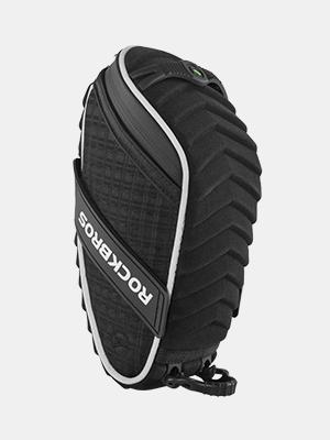 ROCKBROS Bike Seat Bag, Bicycle Saddle Bag Under Seat 3D Shell Cycling Seat Pack for Mountain Road Bikes Black