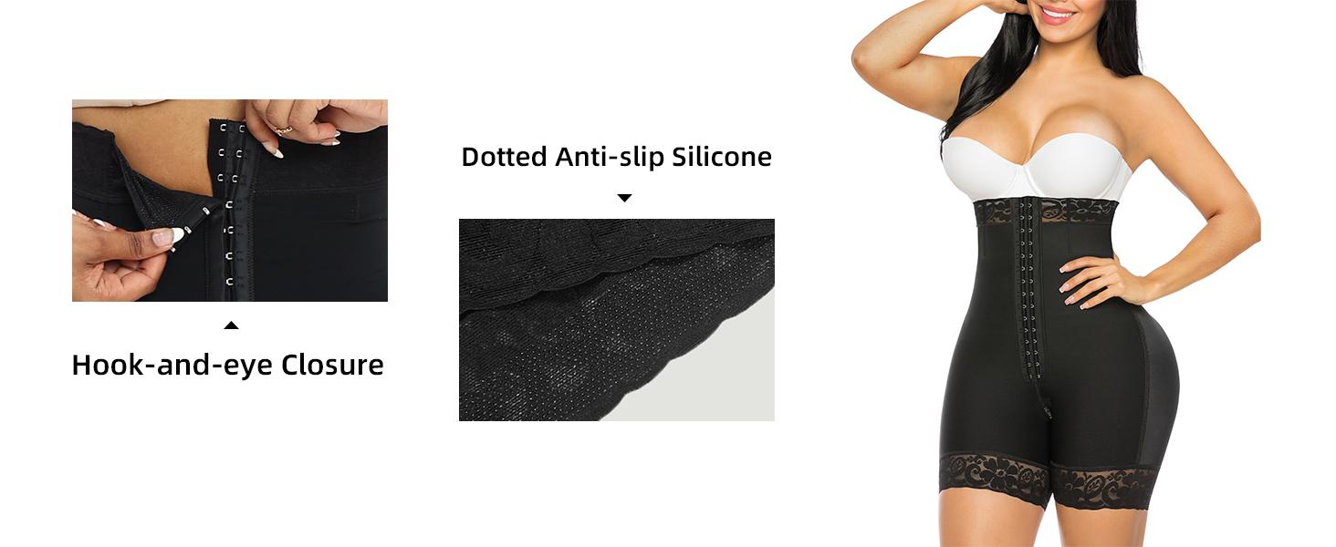 YIANNA Tummy Control Shapewear for Women Fajas Colombianas Shorts Butt Lifter with Zipper Crotch SpringStatements