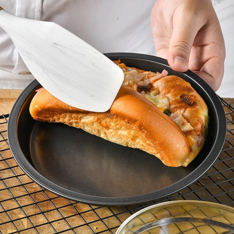 Thick Carbon Steel Non-Stick Round Cake Mold, Baking Tray, DIY Pizza Pan, Ideal for Home Bakers, Durable & Easy to Clean