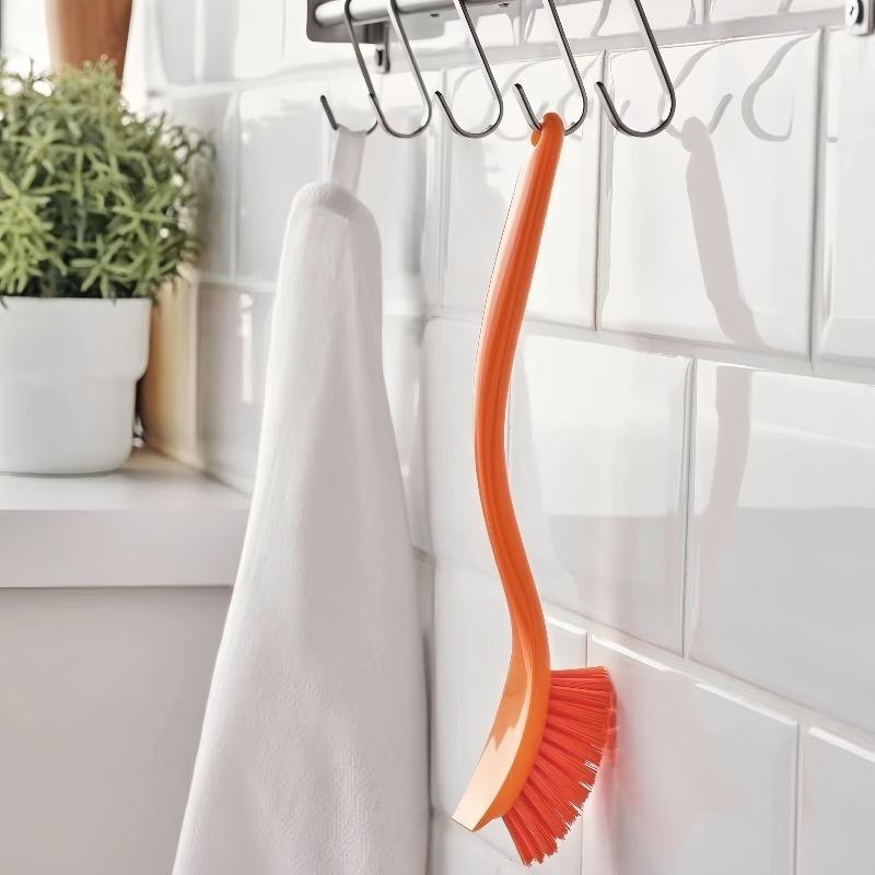 1pc Dish Brush, Long-Handled Multi-functional Kitchen Cleaning Brush