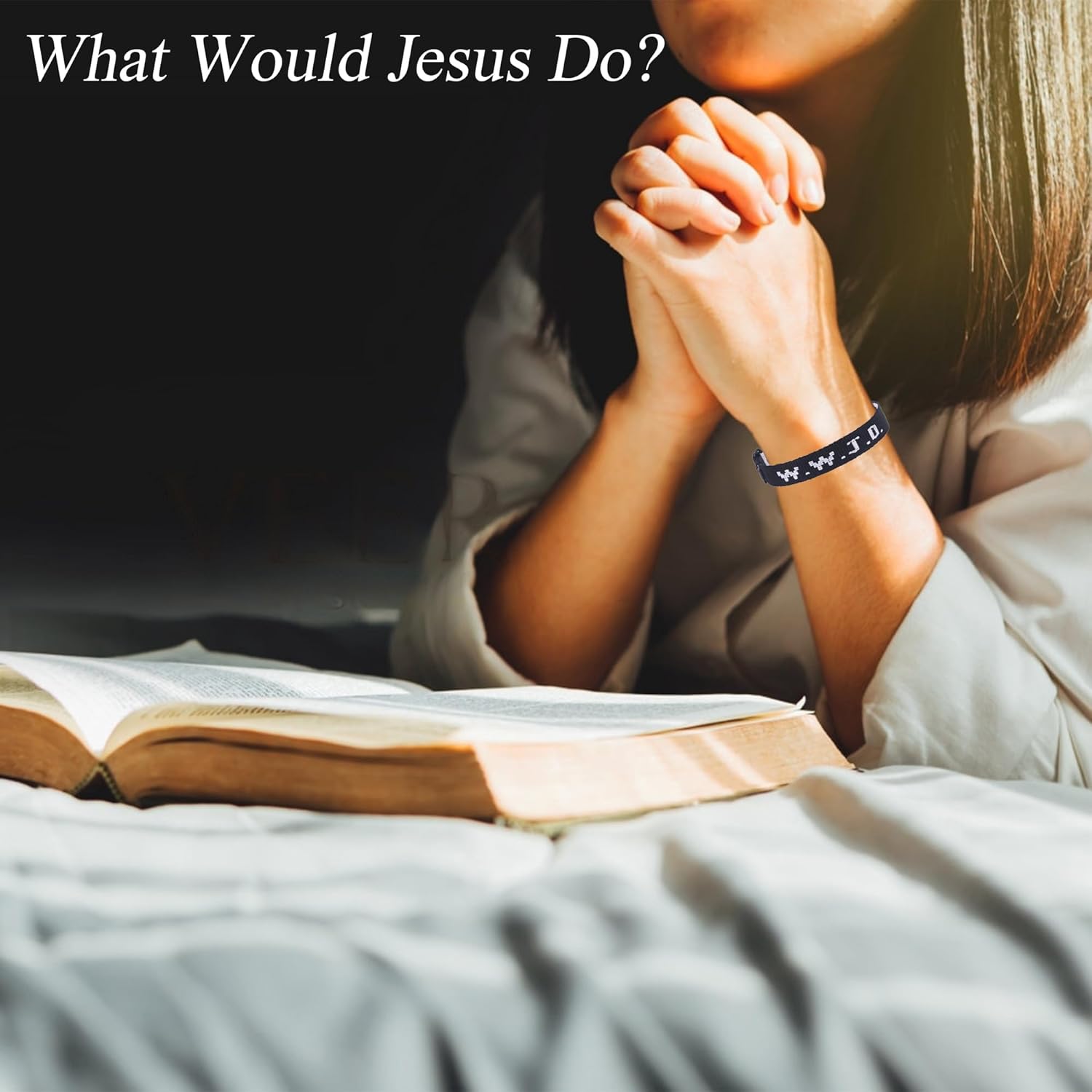 21 count WWJD Bracelets Pack Christian Gifts Adjustable Wristbands WWJD Bracelets Bulk What Would Do Bracelets with 21 Message Cards 21 count WWJD Bracelets Pack Christian Gifts Adjustable Wristbands WWJD Bracelets Bulk What Would Do Bracelets with 21 Message Cards