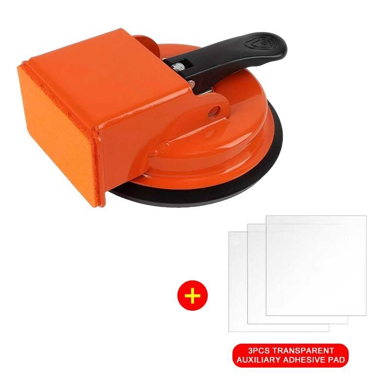 Floor Gap Repair Suction Tool Set, Professional Home Tools Kit for Flat Surfaces, Tiles, Wood Boards, PVC, Glass Floors, Includes 3 Transparent Pads