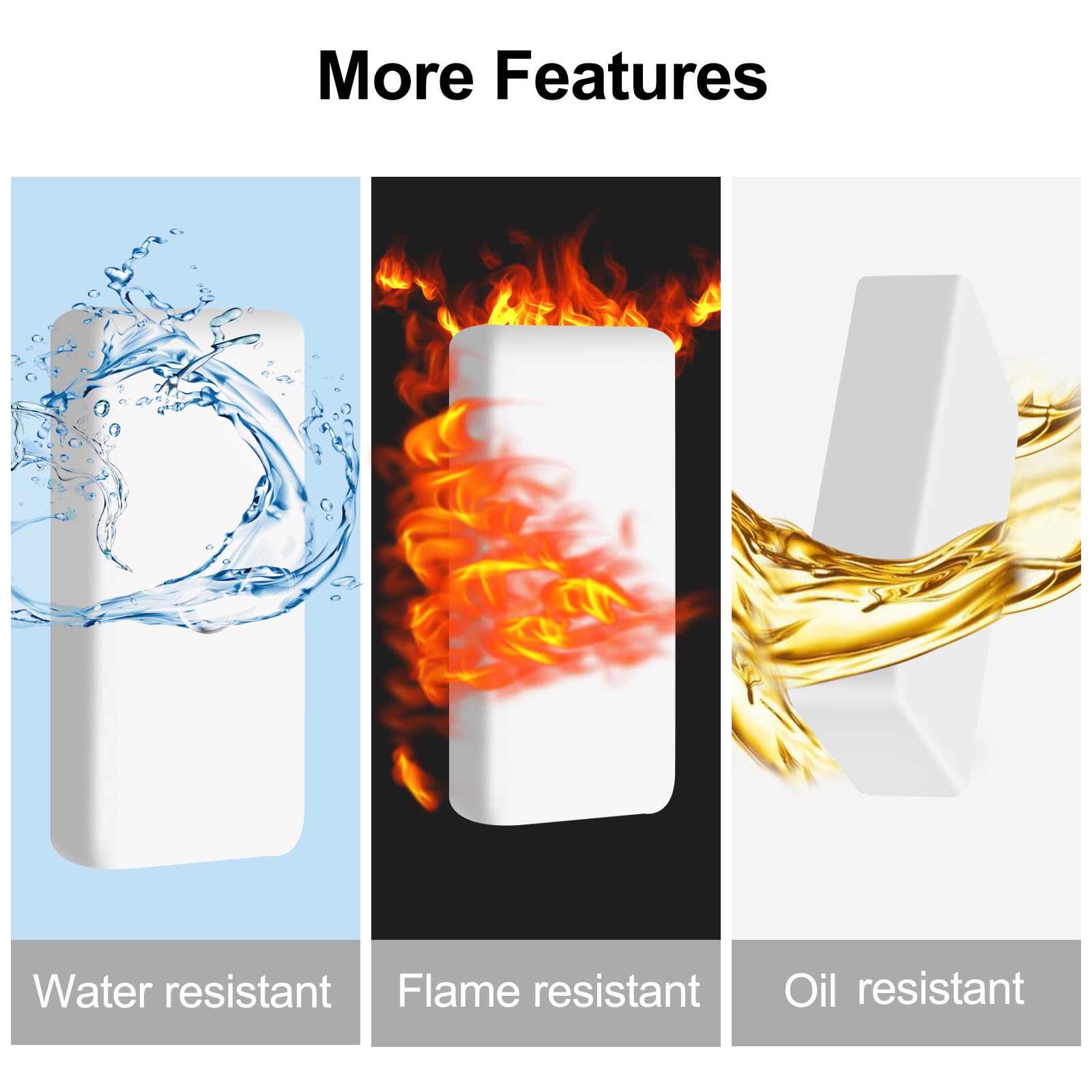 10Count Waterproof Sealing Mud, Quick Repair Mud, Repairing Wall Holes, Waterproof Sealing Putty for Pipe Connections, Wall Holes, Air Conditioning Holes. (5PCS white) Caulking Gluestick