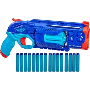 Nerf Elite 2.0 Trailblazer RD-8 Blaster, Wild Edition Color Design, 8-Dart Rotating Drum, Hammer Action, 16 Elite Darts, Tactical Rail (Amazon Exclusive)