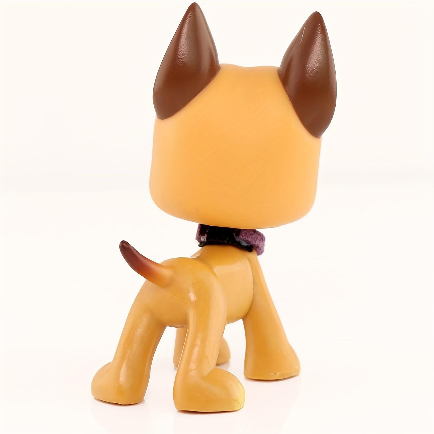 Mini Pet Shop Great Dane Collectible Dolls, Cute Accessories, Ideal for Birthday, Christmas, Halloween Gifts, Perfect for Lps Fans