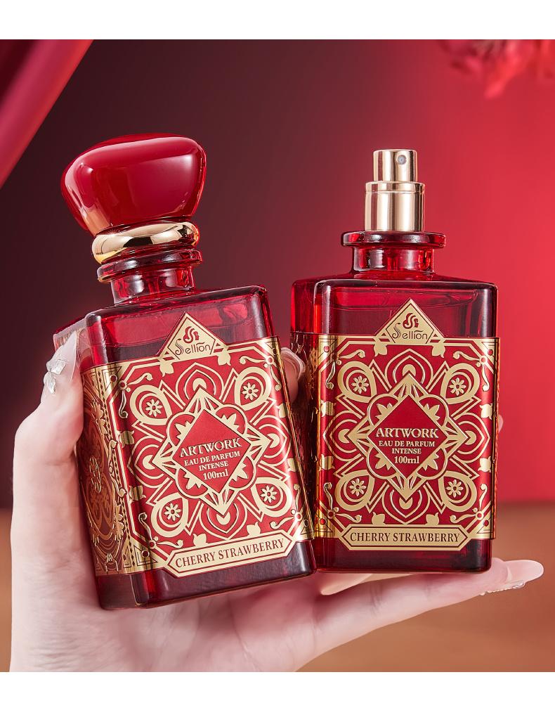 100ML Ruby Perfume, Oriental Food Scented Women's Perfume, Elegant Gift Box, Daily Use, Daily Wear Fragrance, Travel, Christmas Gift