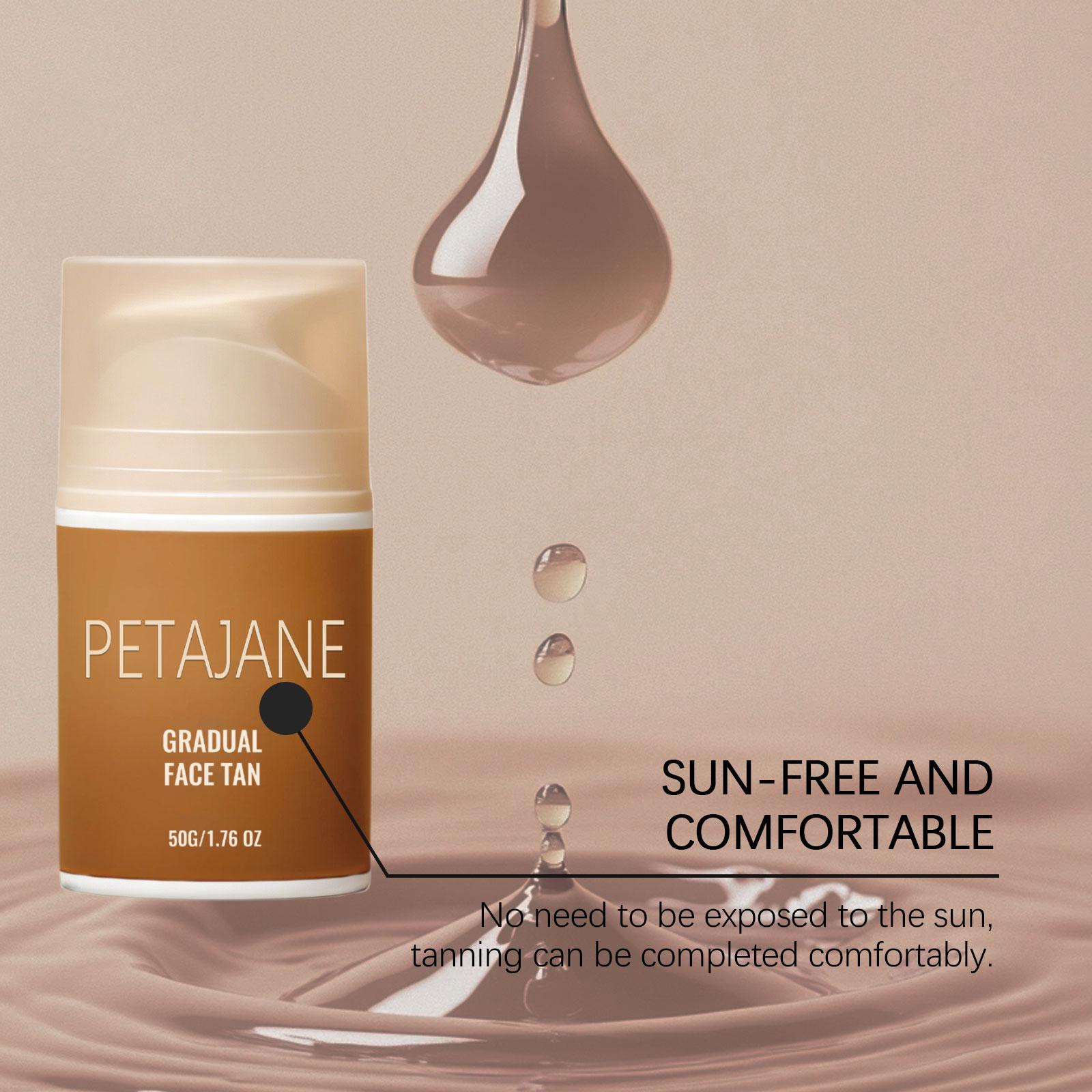 Daily Hydrating Facial Moisturizer with Glycerin - Sheer Chocolate Bronzer, Nourishing Non-Cakey Lightweight Texture for Smooth Wheat Complexion, Face Care Product Ideal Birthday Gift for Sun-Kissed Skin Fans, Face Care Products