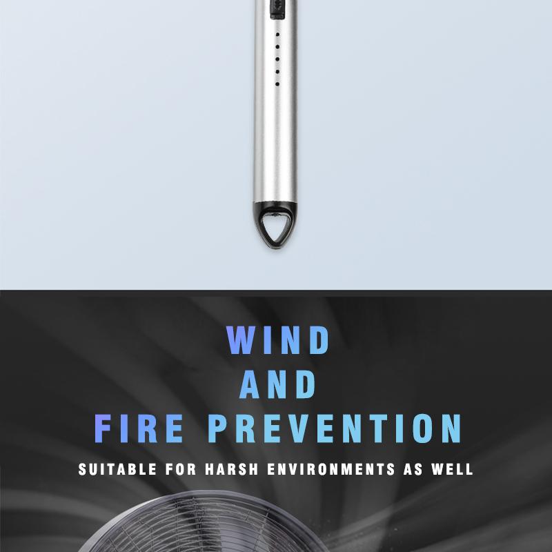 Ignite the Candle Electric Tool,  Mothers Day Gifts for Mom from Daughter Son, Birthday Gifts for Mom Women Men Wife Sister Self Igniter Torch Portable Rechargeable  Pink Orange Gradient Kitchen Utensils Aluminum Cooking Utility bushcraft  tools