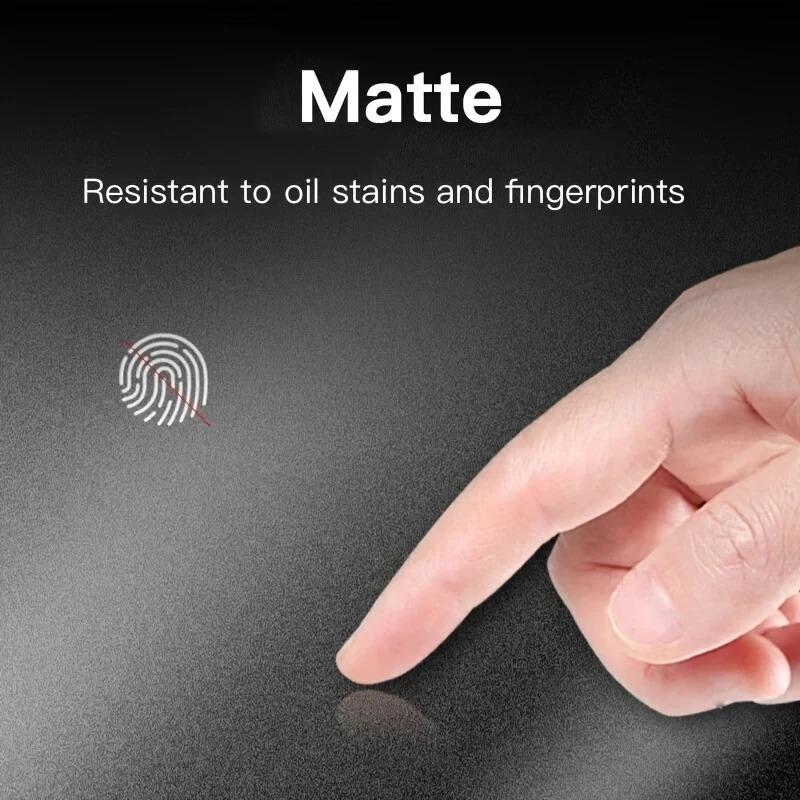 5 Matte Privacy Ceramic Screen Protectors, Compatible with iPhone 17 Series, Anti-Fingerprint, Scratch-Resistant, Durable Phone Protection