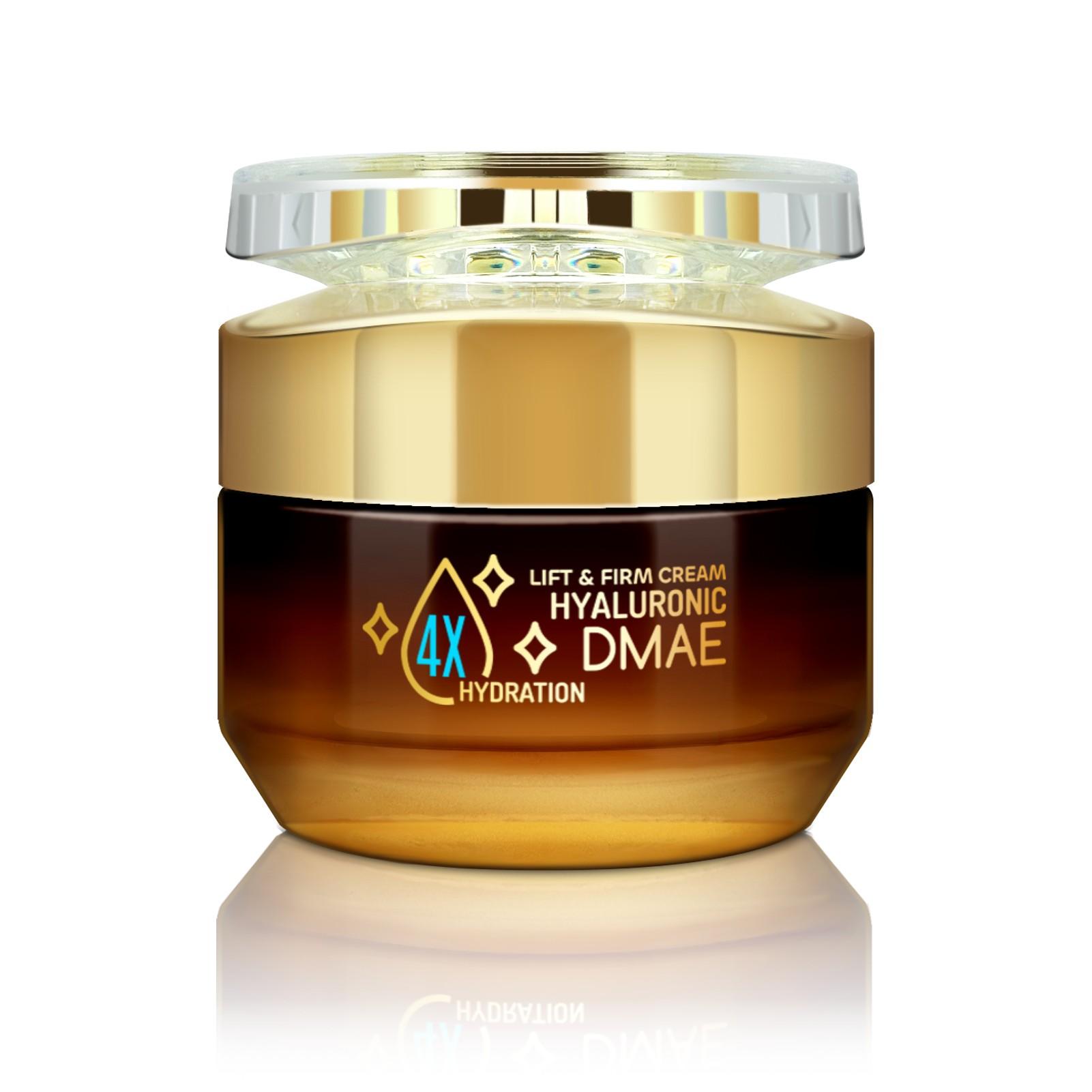 Four-Step Hyaluronic Acid Moisture Cream, Long-Lasting Hydration, Smooths Rough Skin, Reduces Dry Lines, Suitable for All Skin Types