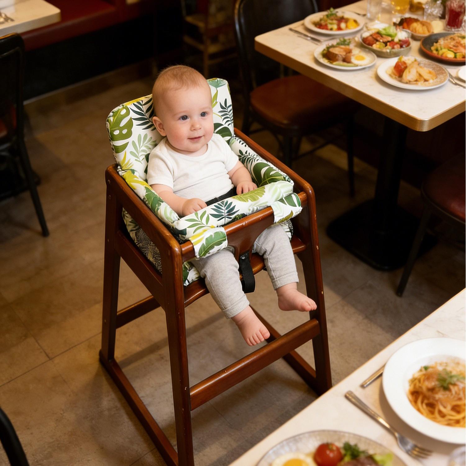 Shopping Cart Cover Set, High Chair Seat Cover, Stroller Cushion Cover, Shopping Cart Seat Protector, Durable & Easy Clean