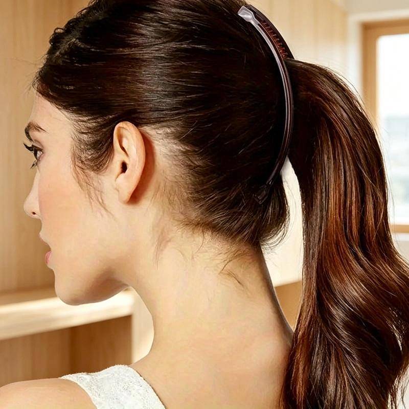 3-Pack Large Banana Hair Clips for Women - Extra Strong Non-Slip Clips for Thick Curly/Wavy Hair, Vintage Tooth Clips - Heavy-Duty Hair Accessories for Updos, Ponytails, and Buns - Perfect Valentine's/Mother's Day Gift, Wave Design