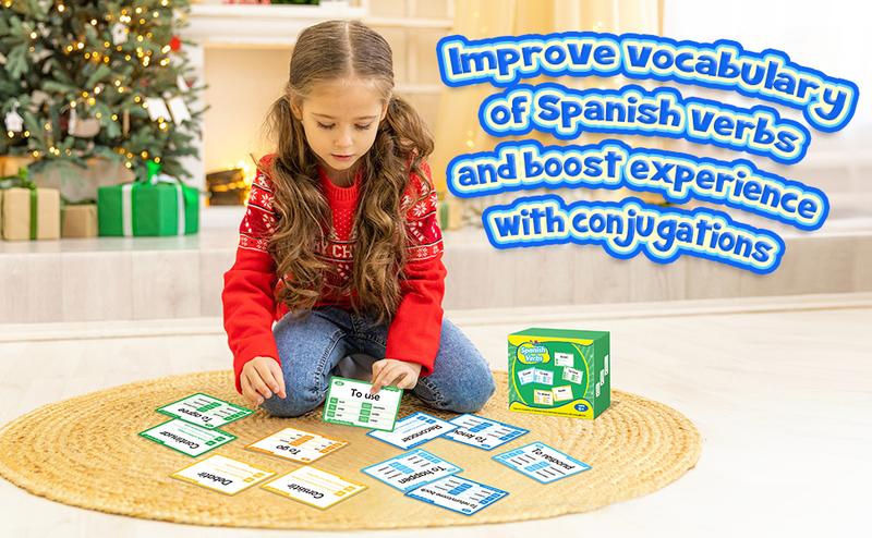 280 Spanish Vocabulary Flashcards,Learn Spanish for Adults and Kids Beginners,quilinz,Spanish Verbs Conjugation&Phrases&Sight Words for Everyday Conversation,Bilingual Language Learning Flash Cards 280 Spanish Vocabulary Flashcards,Learn Spanish for Adults and Kids Beginners,quilinz,Spanish Verbs Conjugation&Phrases&Sight Words for Everyday Conversation,Bilingual Language Learning Flash Cards