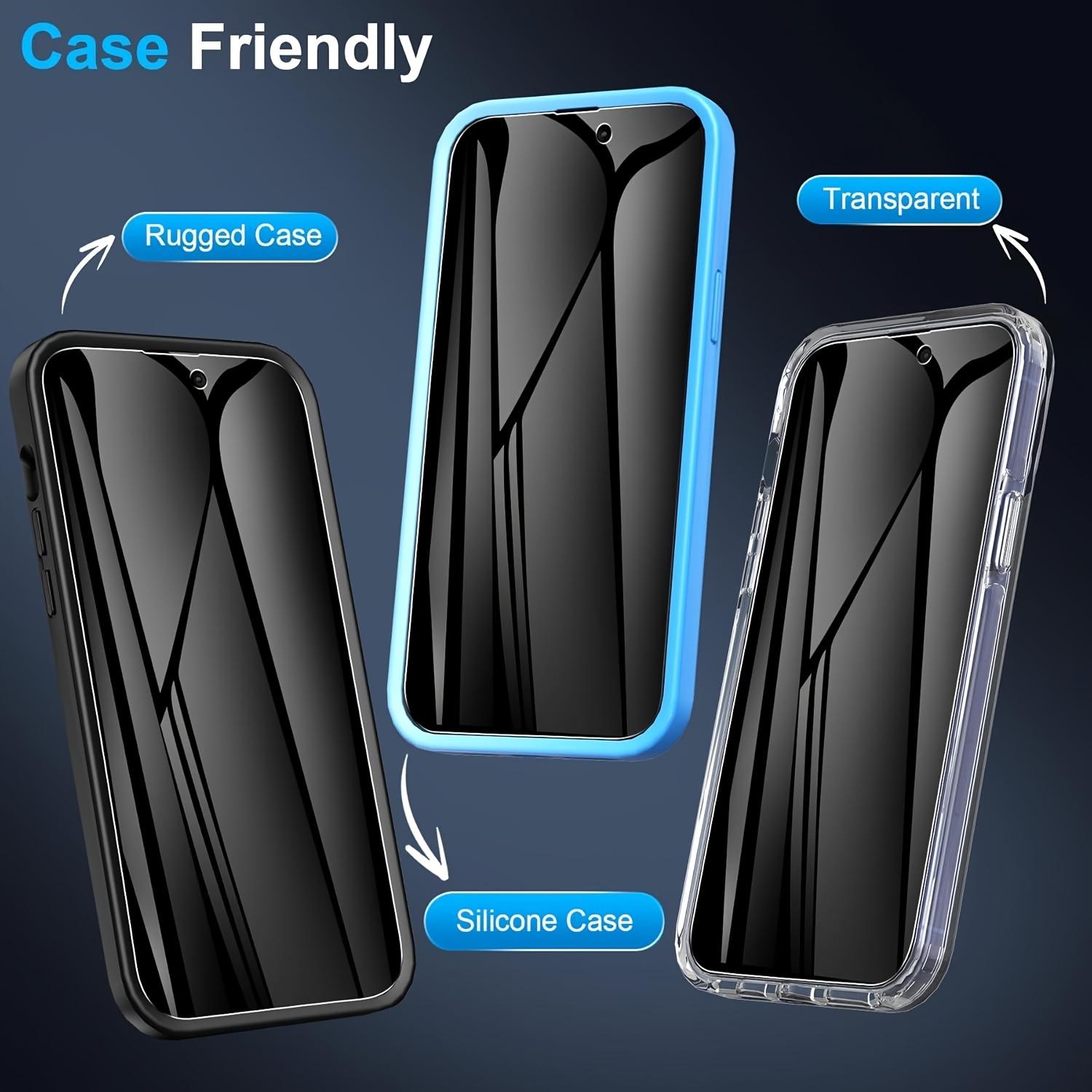 2pack Privacy Hydrogel soft Protective Cover Screen Protector,for iphone 17Air/16e/17/16/15/14/13/12/11 Pro Max/Pro/Plus/13/12 Mini/XS Max/XR/X/XS. Anti-Spy Screen Protector,Smooth Touch,High Transparency,Scratch-Resistant,Easy to Install