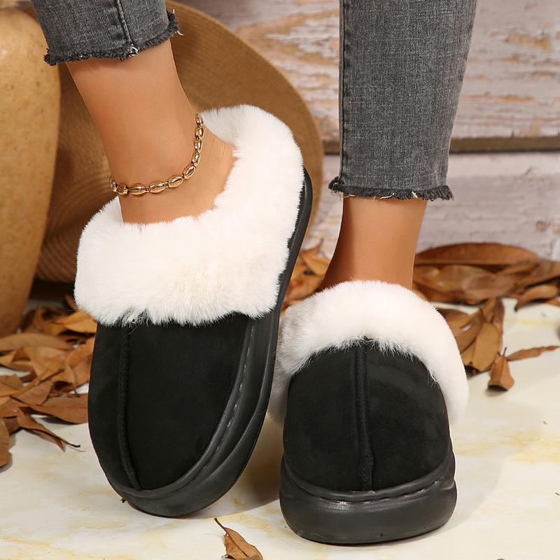 Women's Slipper Boots with Soft Sheepskin Insole, Memory For Lining and Rubber Soles - Indoor/Outdoor House Slippers