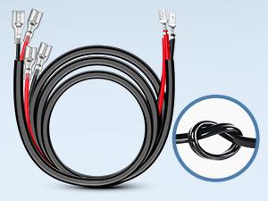 Nilight 2PCS 16 AWG Wiring Harness Extension Kit –Help 1 Lead Harness to Connect 2 Off Road LED Light Bar Black Nilight 2PCS 16 AWG Wiring Harness Extension Kit –Help 1 Lead Harness to Connect 2 Off Road LED Light Bar Black