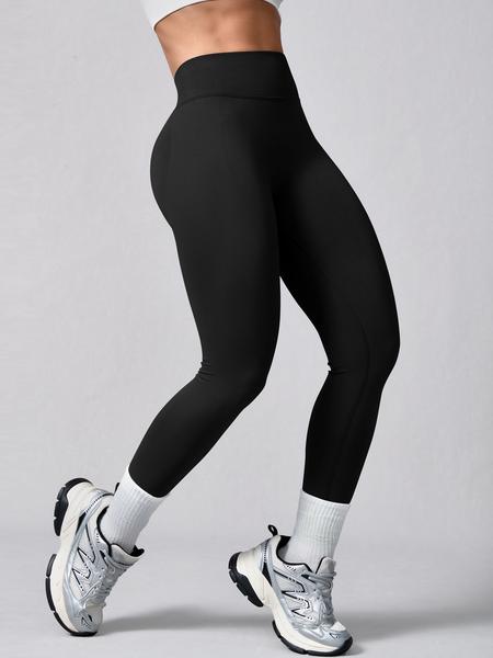 Women's High Waist Tight-Fitting Peach Butt Shaping Yoga Pants, Soft Skin-Friendly Long Workout Tights, Gym Fitness Leggings for All Seasons, Perfect for Gym Running Hiking