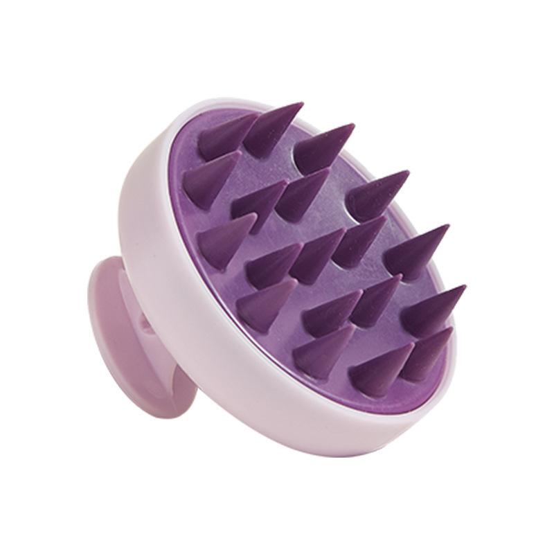 Silicone Hair Washing Massage Brush, Scalp Scrubber, Soft Silicone Bristles for Deep Cleaning, Rounded Tips for Scalp Massage, Family Essential Daily Use