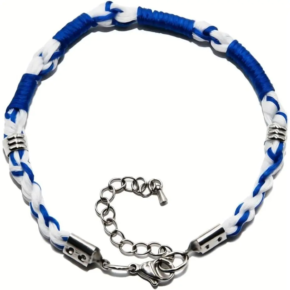 Paracord Tzitzit Bracelet, Religious Hebrew Jewelry Gifts for Believers