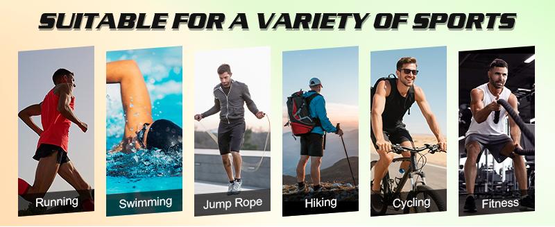 AVTREK Trendy Multifunctional Tactical Sport Watch for Men Men's Accessories with Luminous Dial, Altimeter, Compass, Stopwatch, 50M Waterproof for Outdoor Hiking, Camping, Trendy Multifunctional Watch sohochic