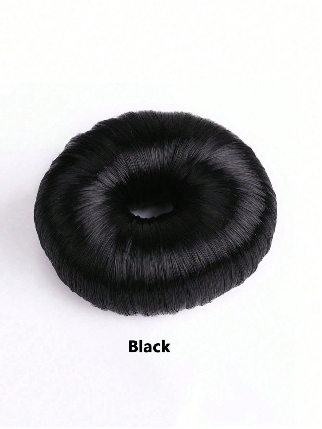 Wig Bun Hair Tie Hair Accessories Fluffy Donut Bun Braided Hair Styling Tools Hair Accessories， Women Hair Maker Donut Magic Foam Sponge Big Ring Hair Styling Tools Headdress Hairstyle Hair Accessories,Hair Donut Hair Bun Maker, Ballet Buns Maker,