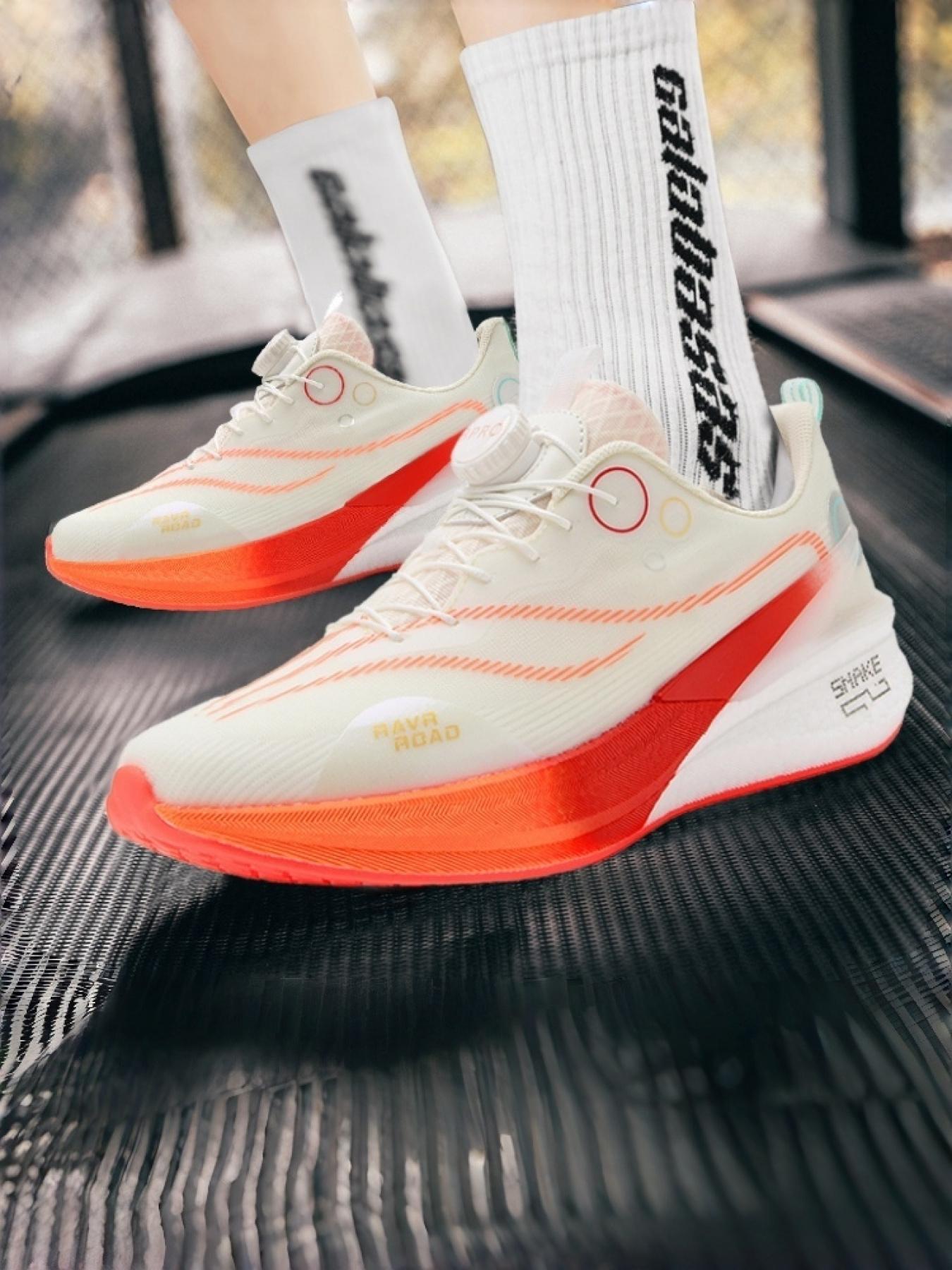 1 Pair Family Matching Sneakers Eye-Catching Color Design Breathable Material Non-Slip Sole For Outdoor Sports & Daily Casual Wear