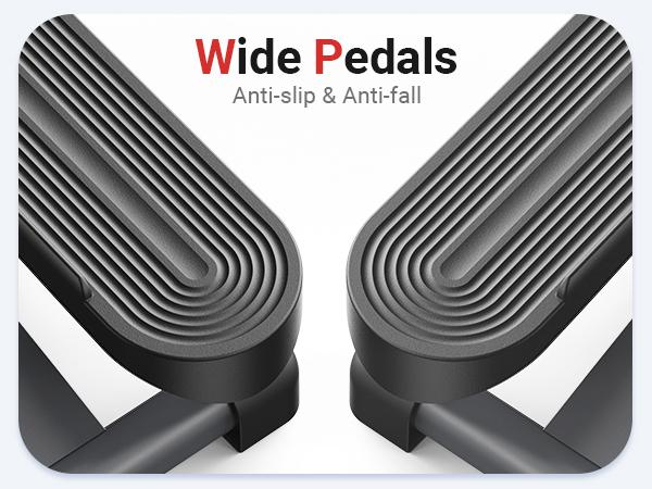 UTRYUP Stair Stepper for Exercise, Mini Steppers with Resistance Band, Fitness Stepper Exercise Home Workout Equipment for Full Body Workout, 300lbs Weight Capacity