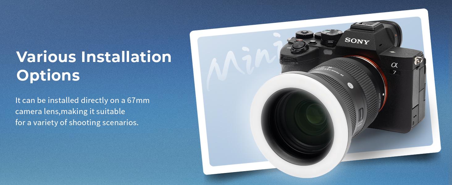 SmallRig Vibe P30 67mm Ring LED Video Light, Compact Powder-Size Bi-Color Light with High CRI ≥90, Compatible for 67mm Phone Mounts/Cases/Lenses, for Content Creation, Live Streaming SmallRig Vibe P30 67mm Ring LED Video Light, Compact Powder-Size Bi-Color Light with High CRI ≥90, Compatible for 67mm Phone Mounts/Cases/Lenses, for Content Creation, Live Streaming