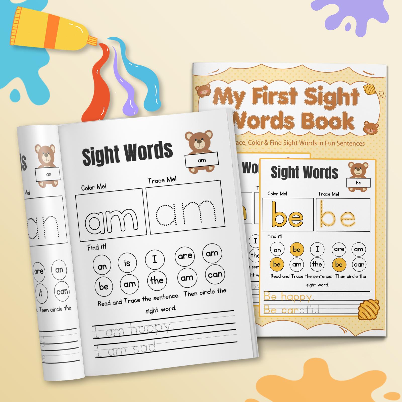 Kids' ABC Alphabet Activity Workbook, Fun Letter Tracing and Handwriting Practice, Uppercase and Lowercase Letters, Early Literacy, Fine Motor Skills, Preschool Teaching Resource for Home or Classroom