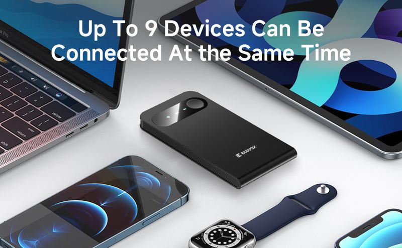 ECOVOX 2026 Upgraded Portable Mini WiFi Hotspot High-Speed 4G Data Global Coverage No SIM Card Required, Tri-Band Car/RV/Travel WiFi Router ECOVOX 2026 Upgraded Portable Mini WiFi Hotspot High-Speed 4G Data Global Coverage No SIM Card Required, Tri-Band Car/RV/Travel WiFi Router