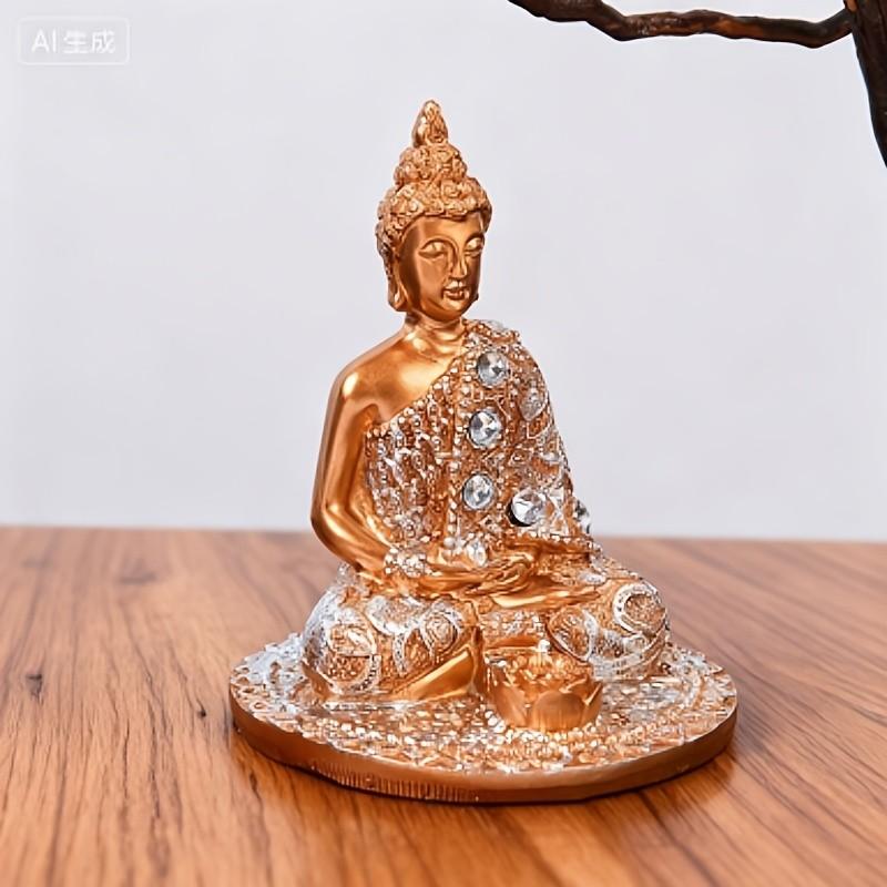 Resin Craft Decorative Figurine, Desk & Hallway Ornament, Luxurious High-End Feel, Perfect Holiday Gift, Home Decoration