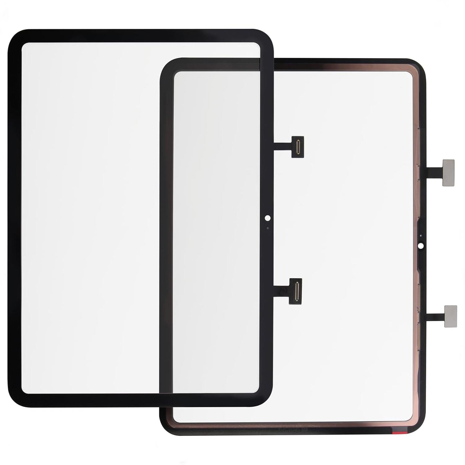 for iPad 10 (10th Generation) Screen Replacement,  Digitizer Touch Glass Replacement for ipad 10th Gen 10.9 inch (A2696, A2757, A2777,A3162,2022 Released) Retain Touch ID (NO LCD) Tablet