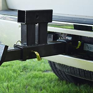 Nilight 2 Inch Rear Bumper Tow Trailer Hitch Receiver Kit Compatible for 2018-2024Jeep Wrangler JL JLU 4 Door and 2 Door Unlimited Black Outdoor Grey dealsforyoudays