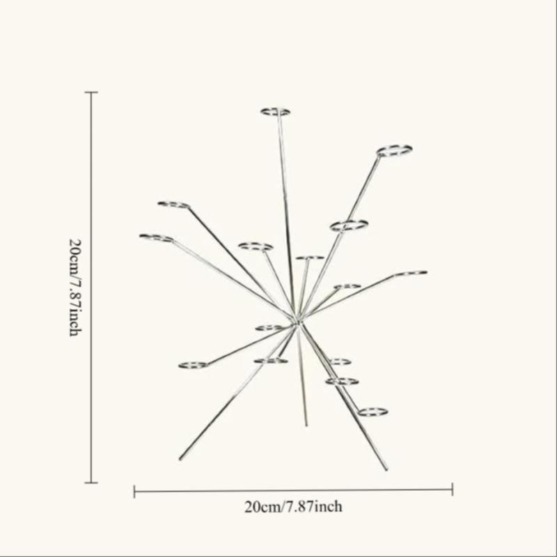 Exploding Fruit Tray, Desktop Firework Display Stand, 2026 New Artistic Floating Fruit Rack, Minimalist Design, 360° Ventilation, Kitchen & Coffee Table, Display Riser