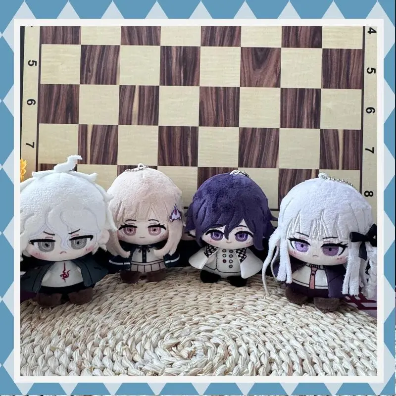 Anime Game Danganronpa3 Kokichi Oma Kawaii Cosplay Cotton Dango Doll Keychain Pendant Plushie Mini Keyring Toy Figures Fans Gift