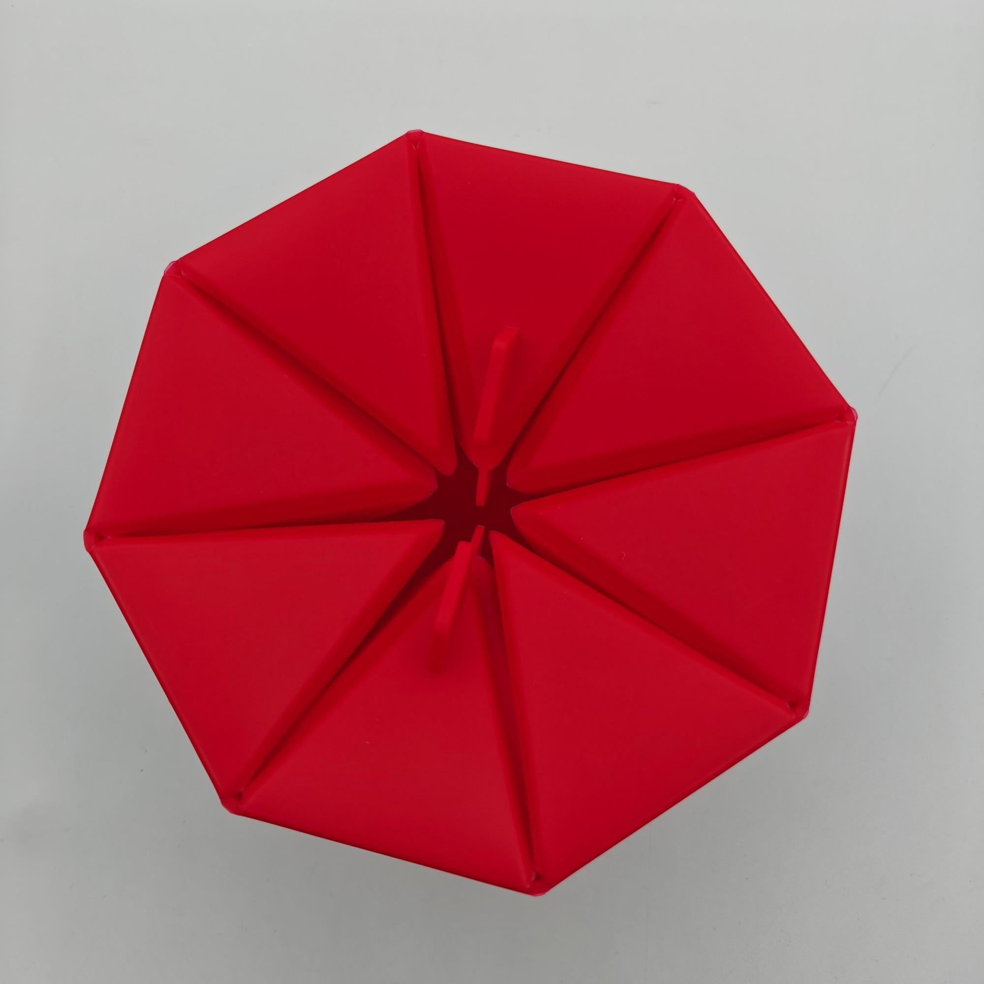 Foldable Silicone Popcorn Bucket, Microwave Safe with Handle, Heat Resistant Reusable Container, Food Grade BPA Free, Creative Popcorn Maker