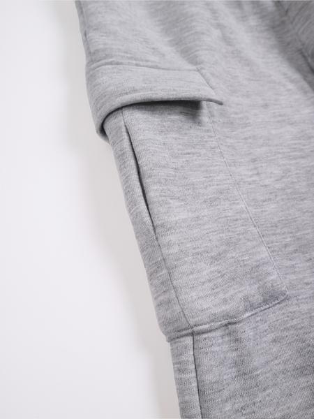 Women's Autumn Winter Fleece-Lined Side Pocket Sweatpants, Loose Fit Casual Fashion Straight Leg Long Pants for Daily Wear