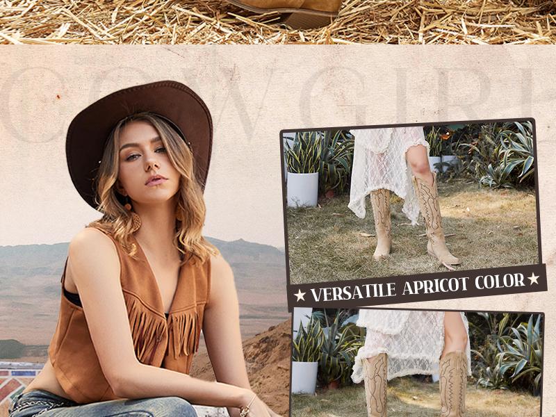 Wetkiss Women Embroidery Cowgirl Cowboy Boots with Zipper Pointed Toe, Knee High Western Retro Vintage Classic Tall Boots for Ladies ,Women's Shoes,Women's Boots #TikTokShopSpringGlowUp #greenish Wetkiss Women Embroidery Cowgirl Cowboy Boots with Zipper Pointed Toe, Knee High Western Retro Vintage Classic Tall Boots for Ladies ,Women's Shoes,Women's Boots #TikTokShopSpringGlowUp #greenish