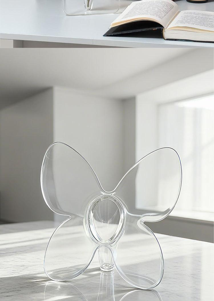 Creative vase, hydroponic flower arrangement container, acrylic creative design, office desk decoration ornament, butterfly photo frame vase, collectible decoration