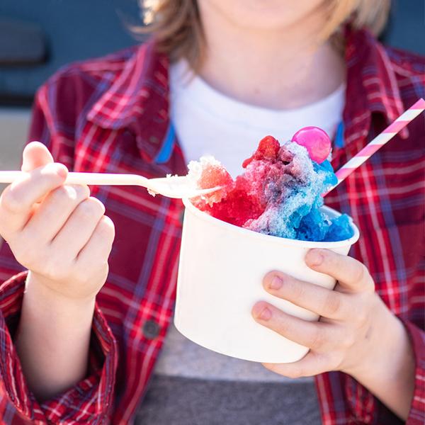 Commercial Snow Cone Machine - 48L Commercial Shaved Ice Machine for Snow Cones, 300W Electric Fluffy Snow Cone Maker for Party, Suitable for Party Activities, Family Gatherings, Sale